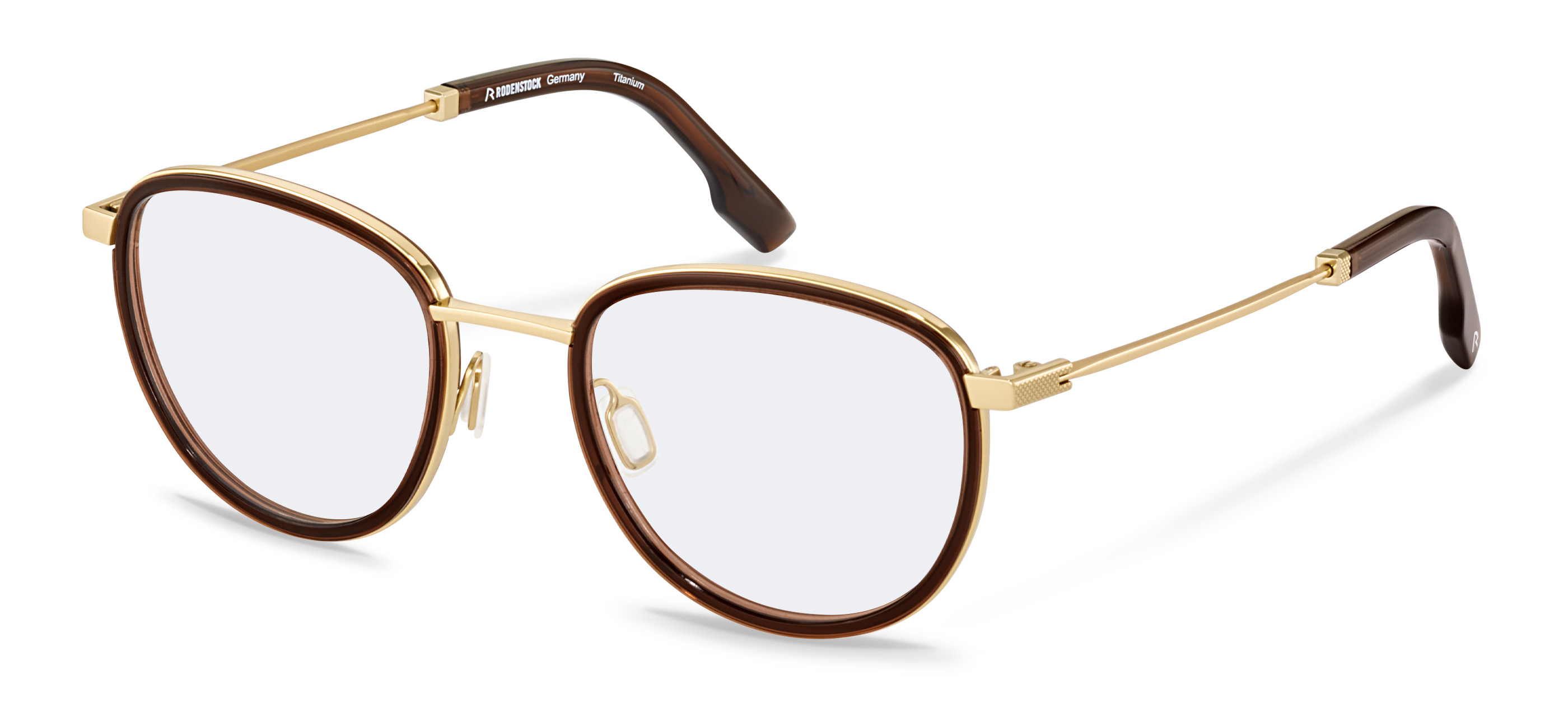 Rodenstock-Bril-R8034-darkbrown/gold