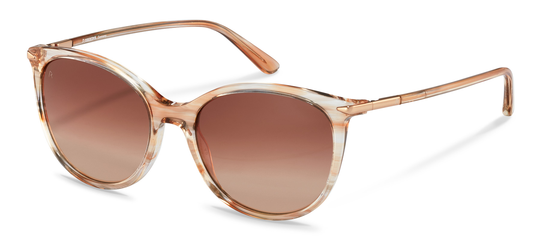 Rodenstock-Zonnebril-R3322-rosestructured/rosegold