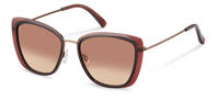 Rodenstock-Zonnebril-R3339-bordeaux/rose